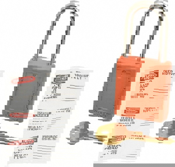 Lockout Padlock: Keyed Different, Key Re